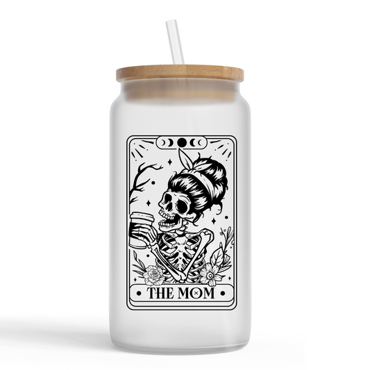 The Mom Tarot Glass Can