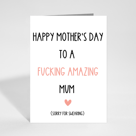 Amazing Mum Card