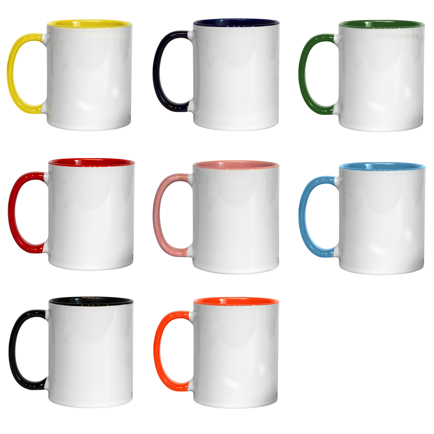 Single AF Mug - Coloured Handle