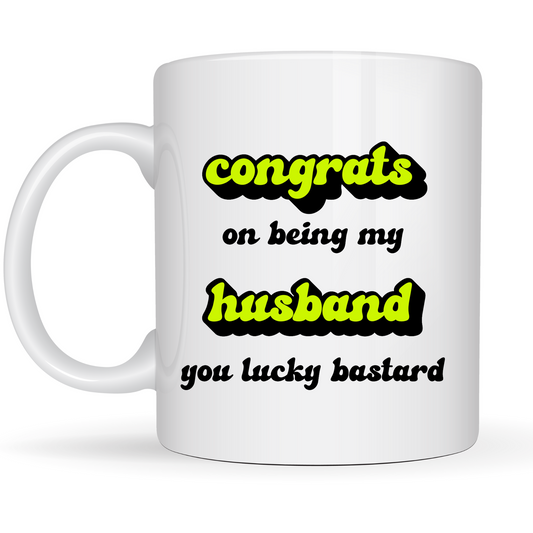 Congrats Hubby Mug